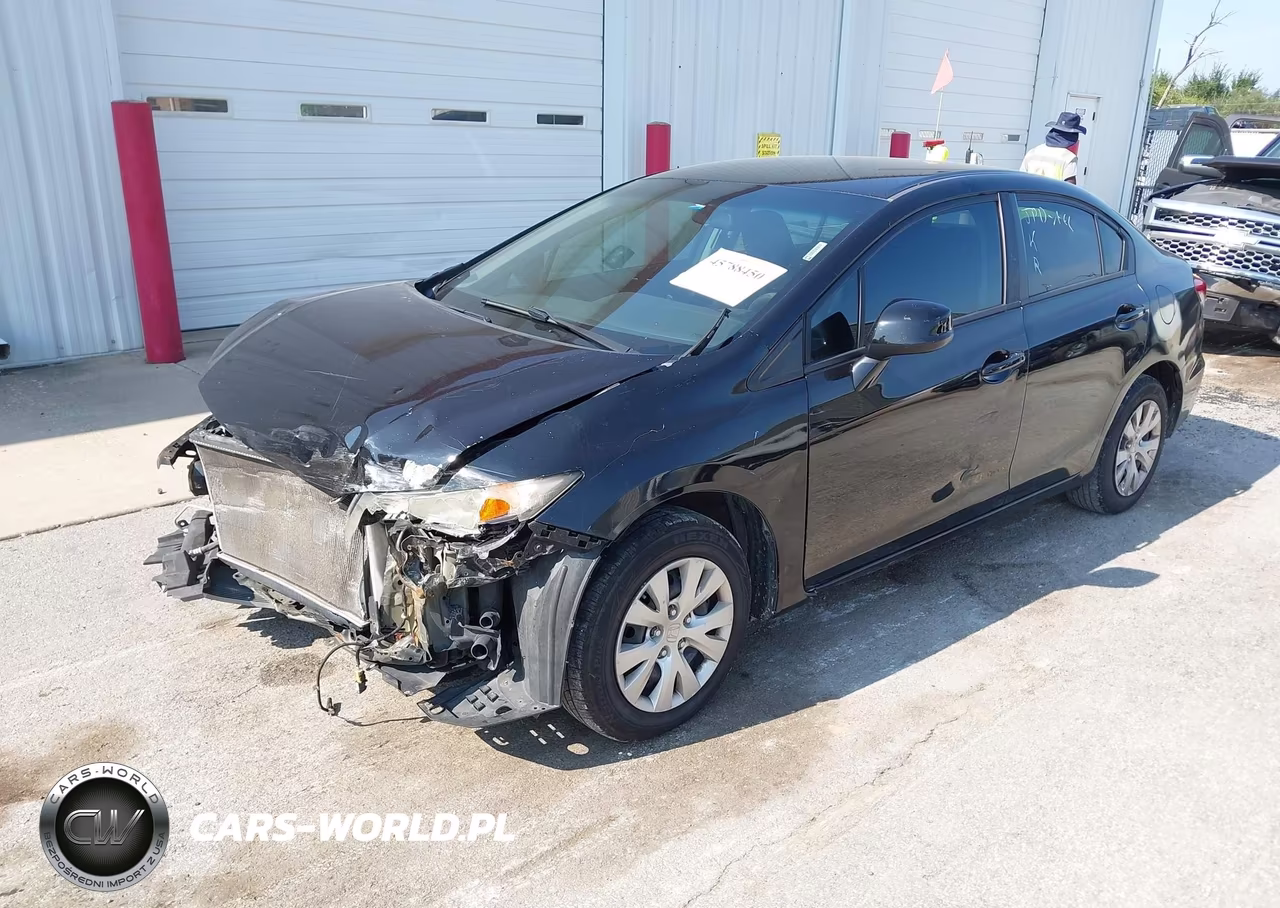 2013 Honda Civic Lx VIN:2HGFB2F57DH591529 - 2