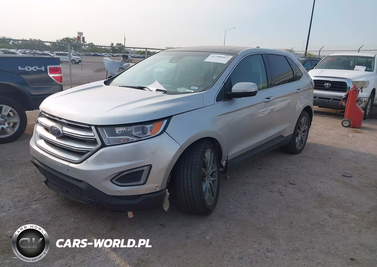 2015 Ford Edge Titanium VIN:2FMPK4K80FBB03165 - 2