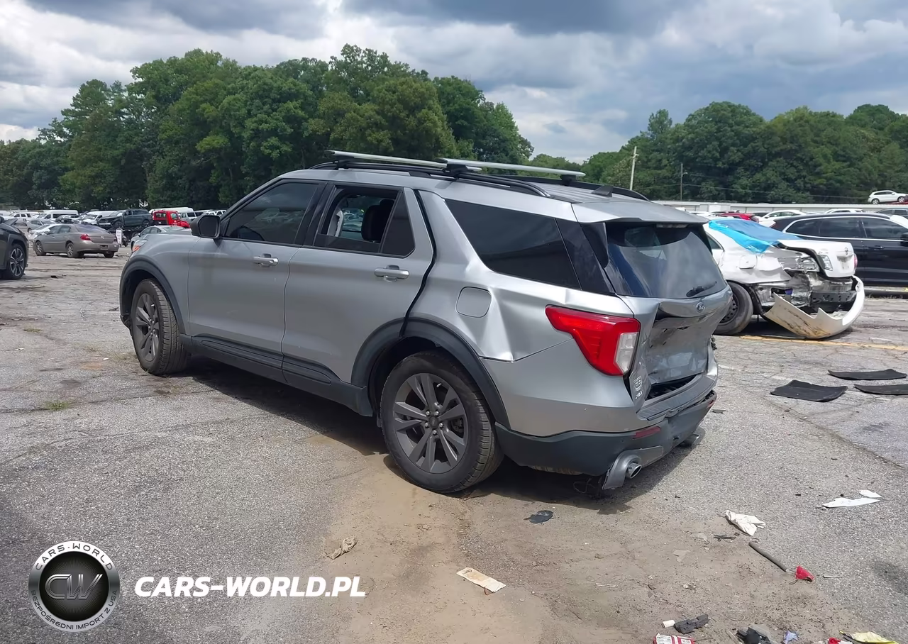 2021 Ford Explorer Xlt VIN:1FMSK7DH3MGB11372 - 3