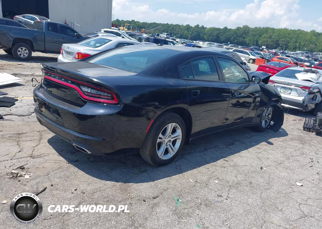 2021 Dodge Charger Sxt Rwd VIN:2C3CDXBG1MH616204 - 4