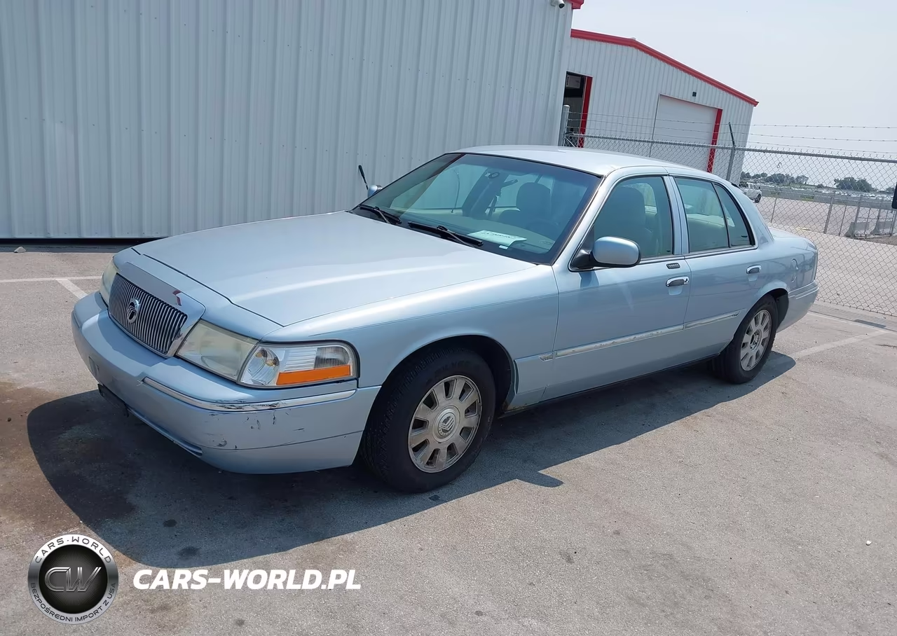 2004 Mercury Grand Marquis Ls VIN:2MEFM75W84X615292 - 2