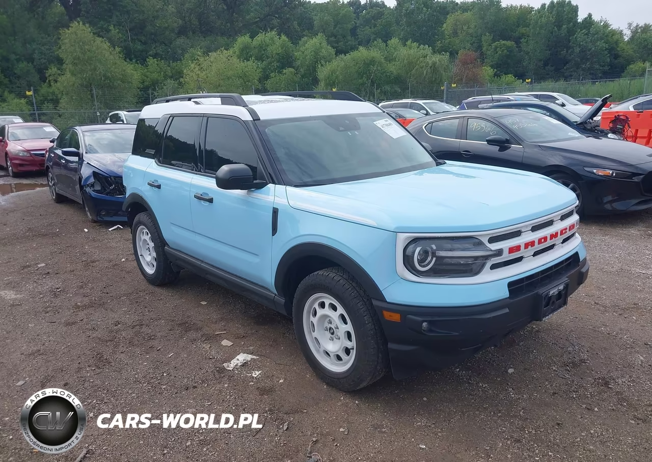 2024 Ford Bronco Sport Heritage VIN:3FMCR9G62RRF11087 - 1