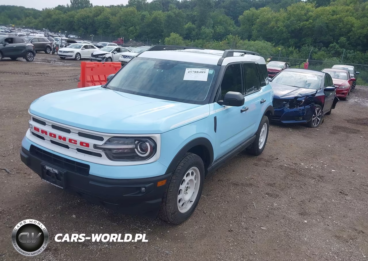 2024 Ford Bronco Sport Heritage VIN:3FMCR9G62RRF11087 - 2