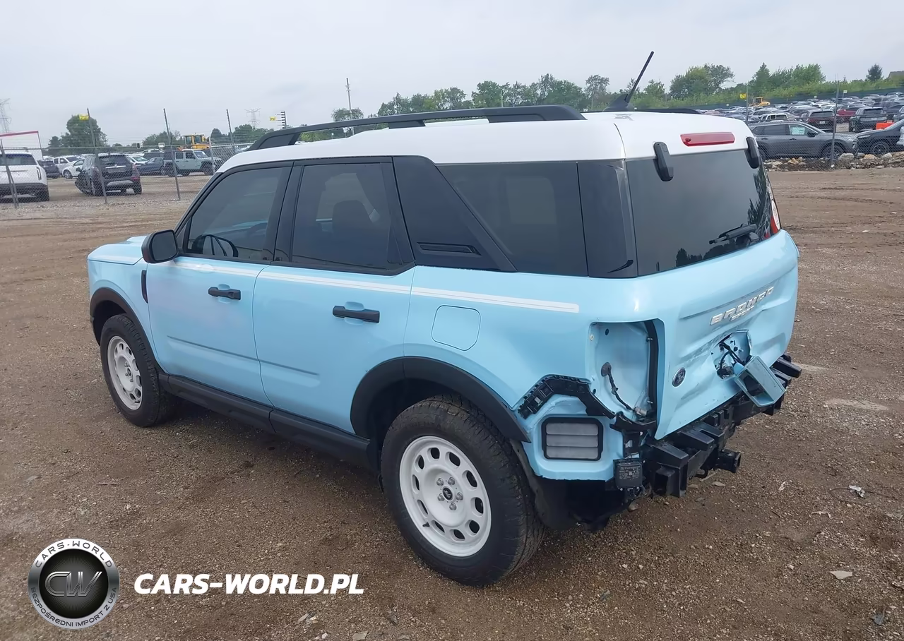 2024 Ford Bronco Sport Heritage VIN:3FMCR9G62RRF11087 - 3