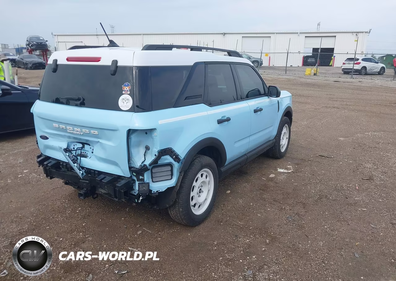 2024 Ford Bronco Sport Heritage VIN:3FMCR9G62RRF11087 - 4
