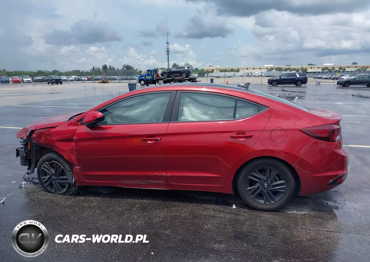 2019 Hyundai Elantra Sel VIN:KMHD84LF0KU744870 - 14