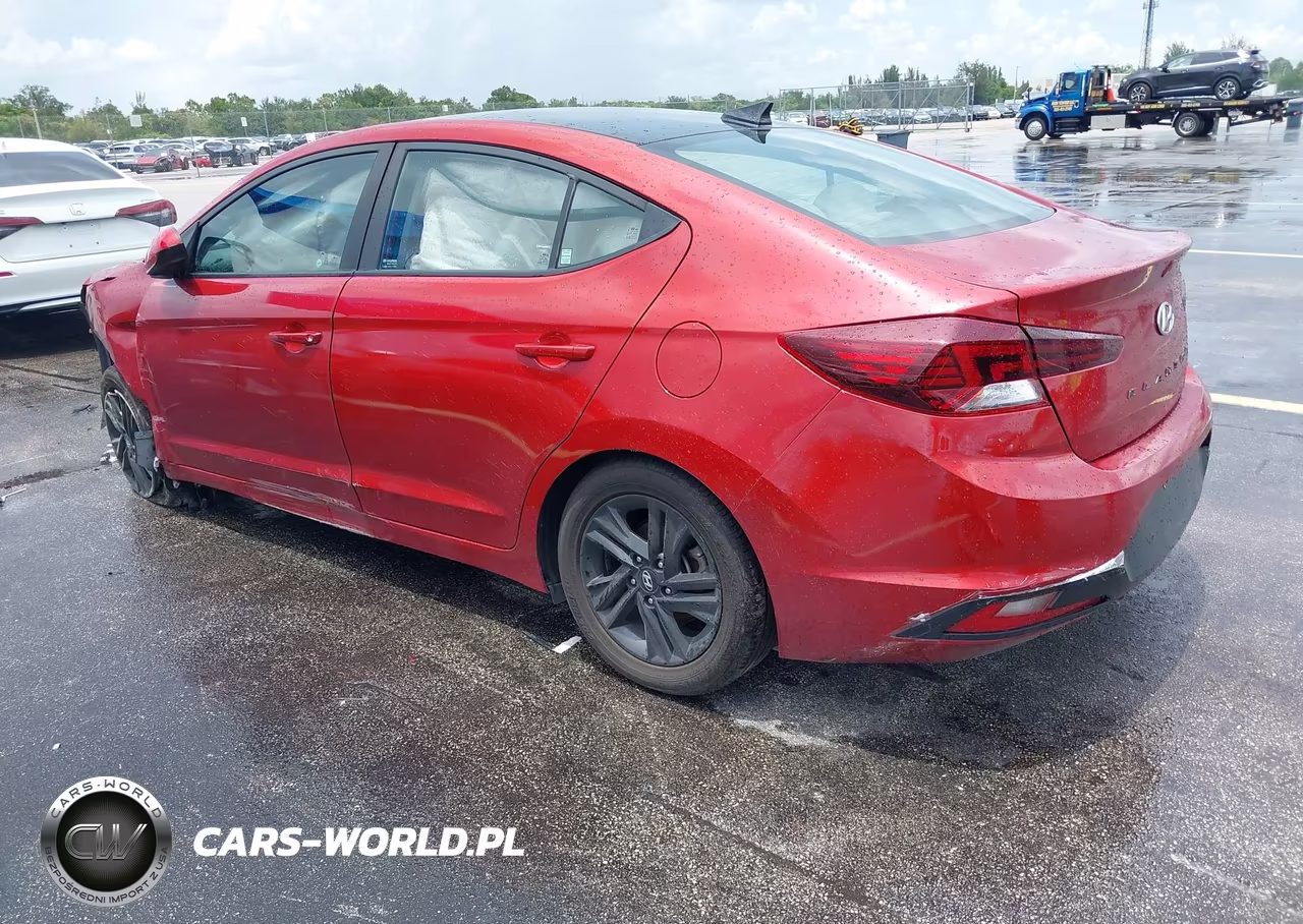 2019 Hyundai Elantra Sel VIN:KMHD84LF0KU744870 - 3