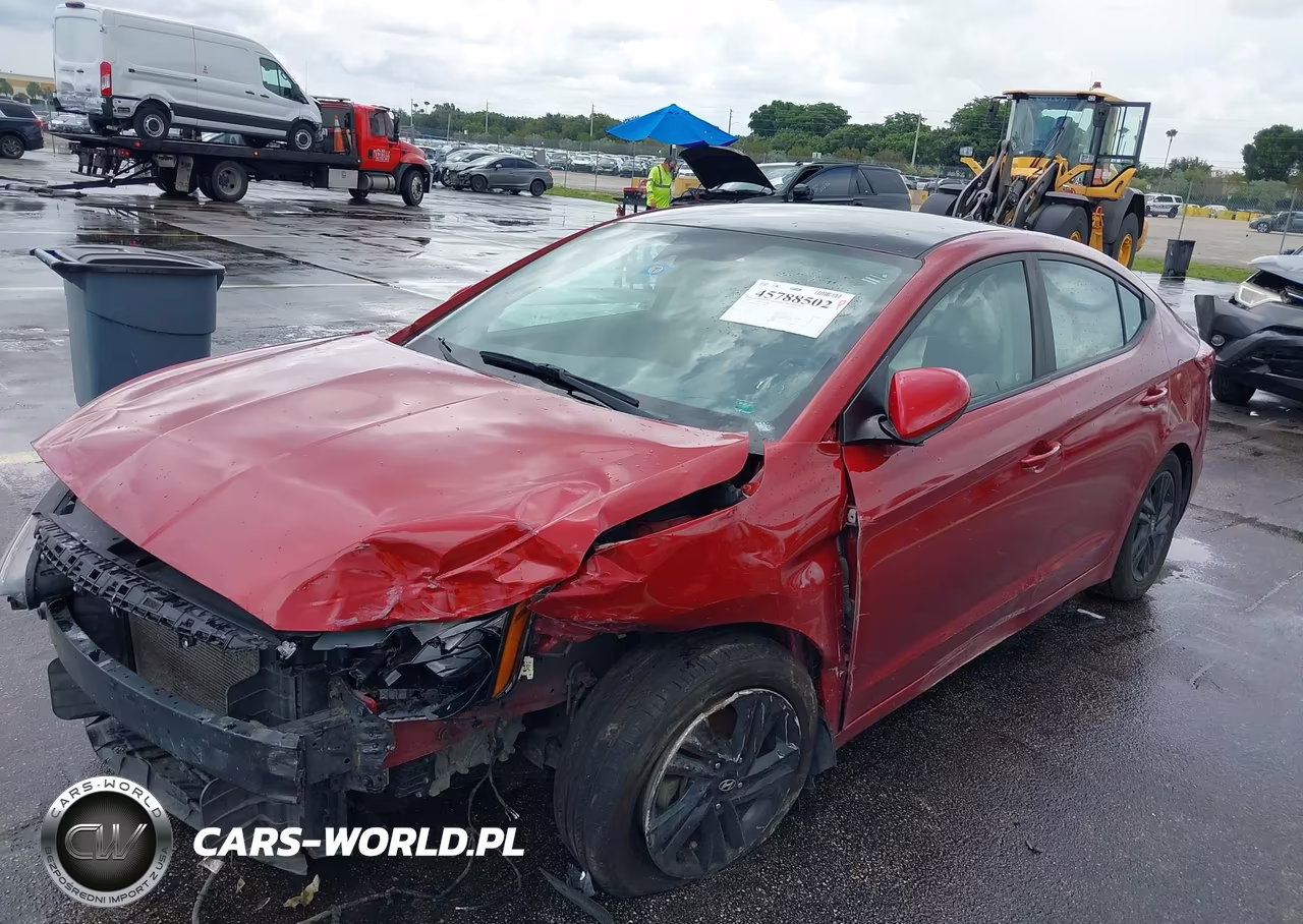 2019 Hyundai Elantra Sel VIN:KMHD84LF0KU744870 - 6