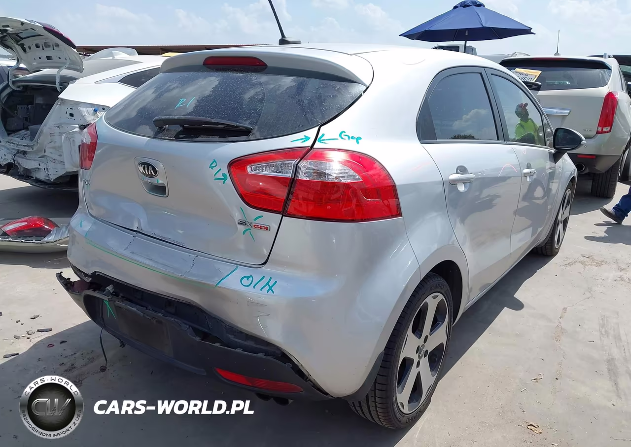 2015 Kia Rio Sx VIN:KNADN5A30F6447939 - 4