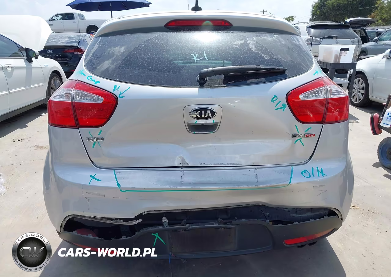 2015 Kia Rio Sx VIN:KNADN5A30F6447939 - 6