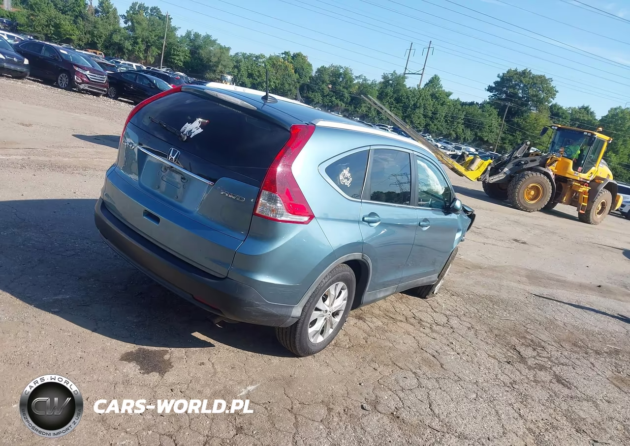 2014 Honda Cr-V Ex-L VIN:5J6RM4H70EL067069 - 4