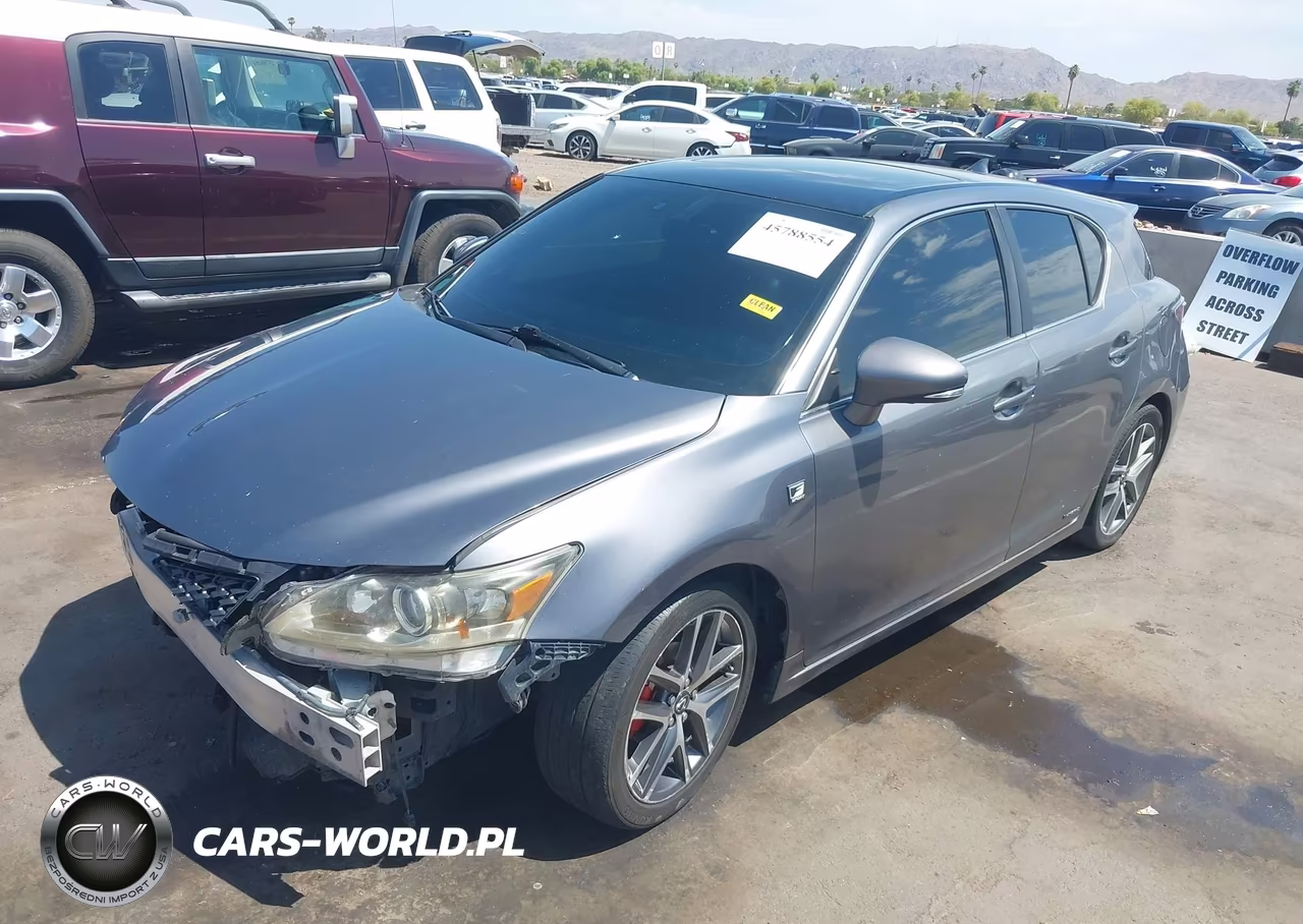 2017 Lexus Ct 200H VIN:JTHKD5BH4H2285524 - 2