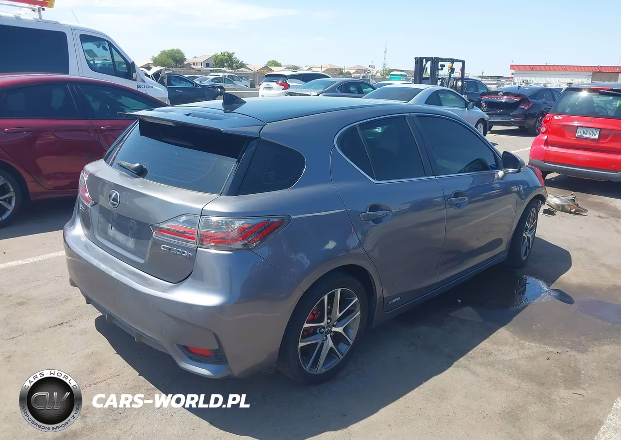 2017 Lexus Ct 200H VIN:JTHKD5BH4H2285524 - 4
