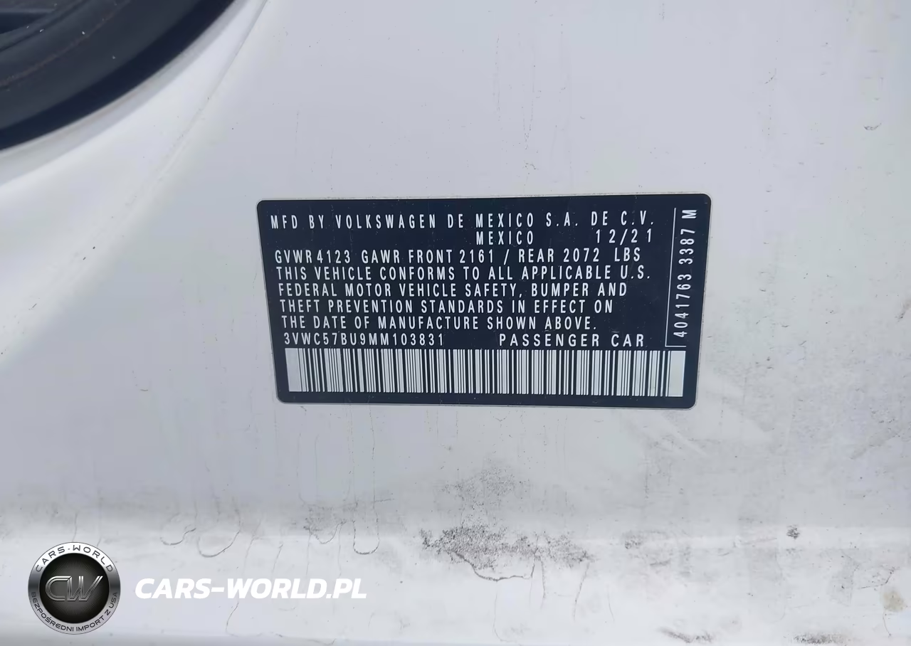 2021 Volkswagen Jetta 1.4T R-Line-1.4T Se-S VIN:3VWC57BU9MM103831 - 9