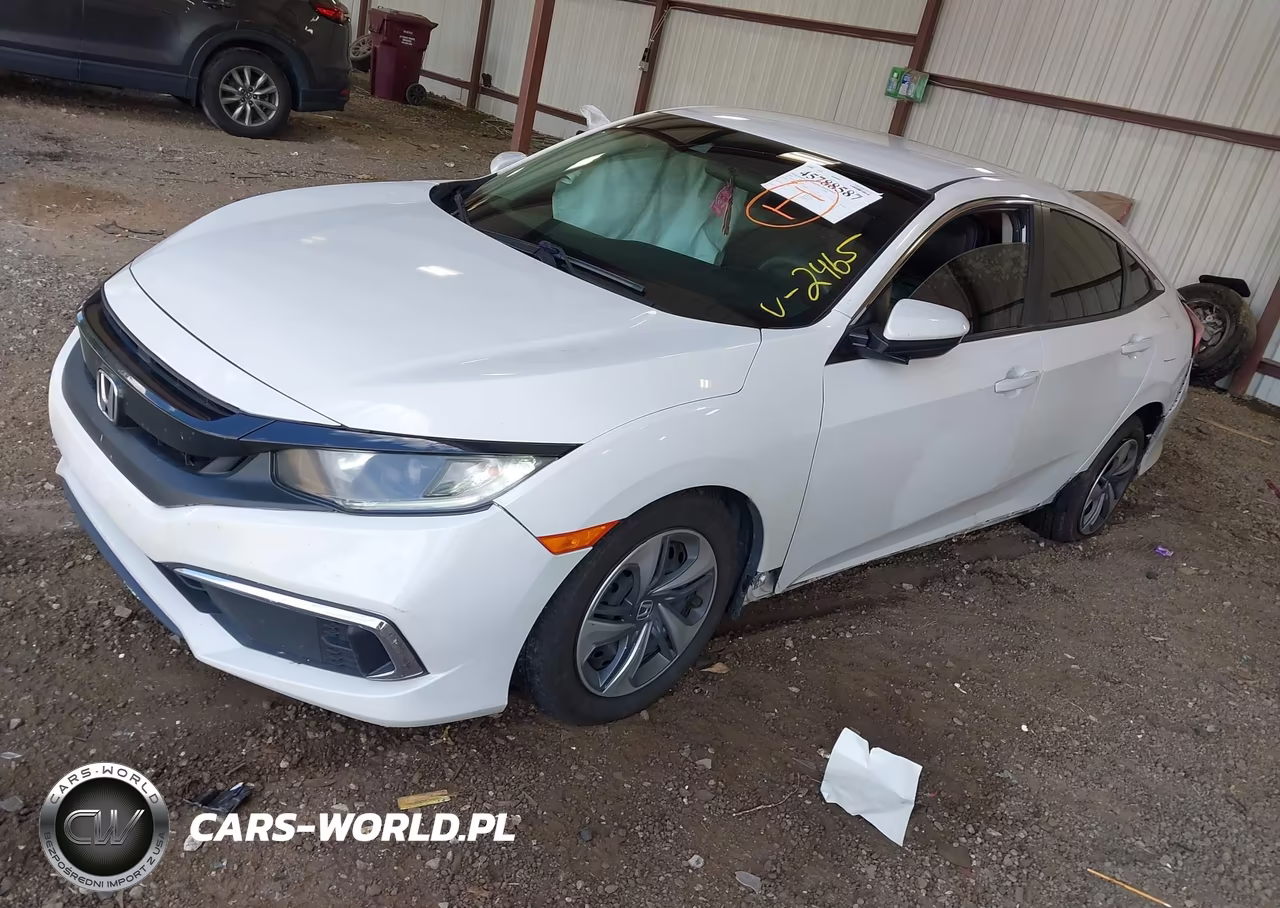 2020 Honda Civic Lx VIN:2HGFC2F6XLH562465 - 2