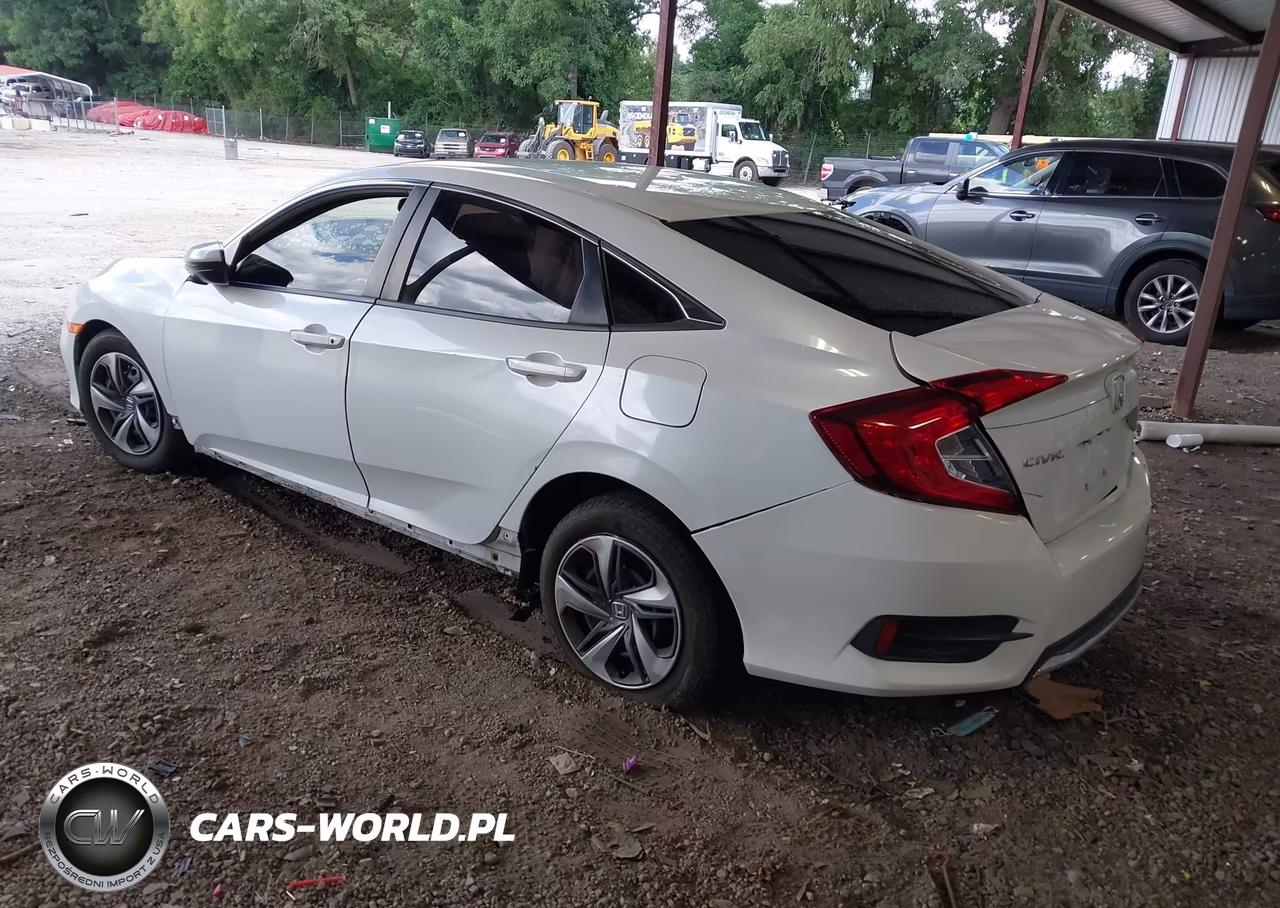 2020 Honda Civic Lx VIN:2HGFC2F6XLH562465 - 3