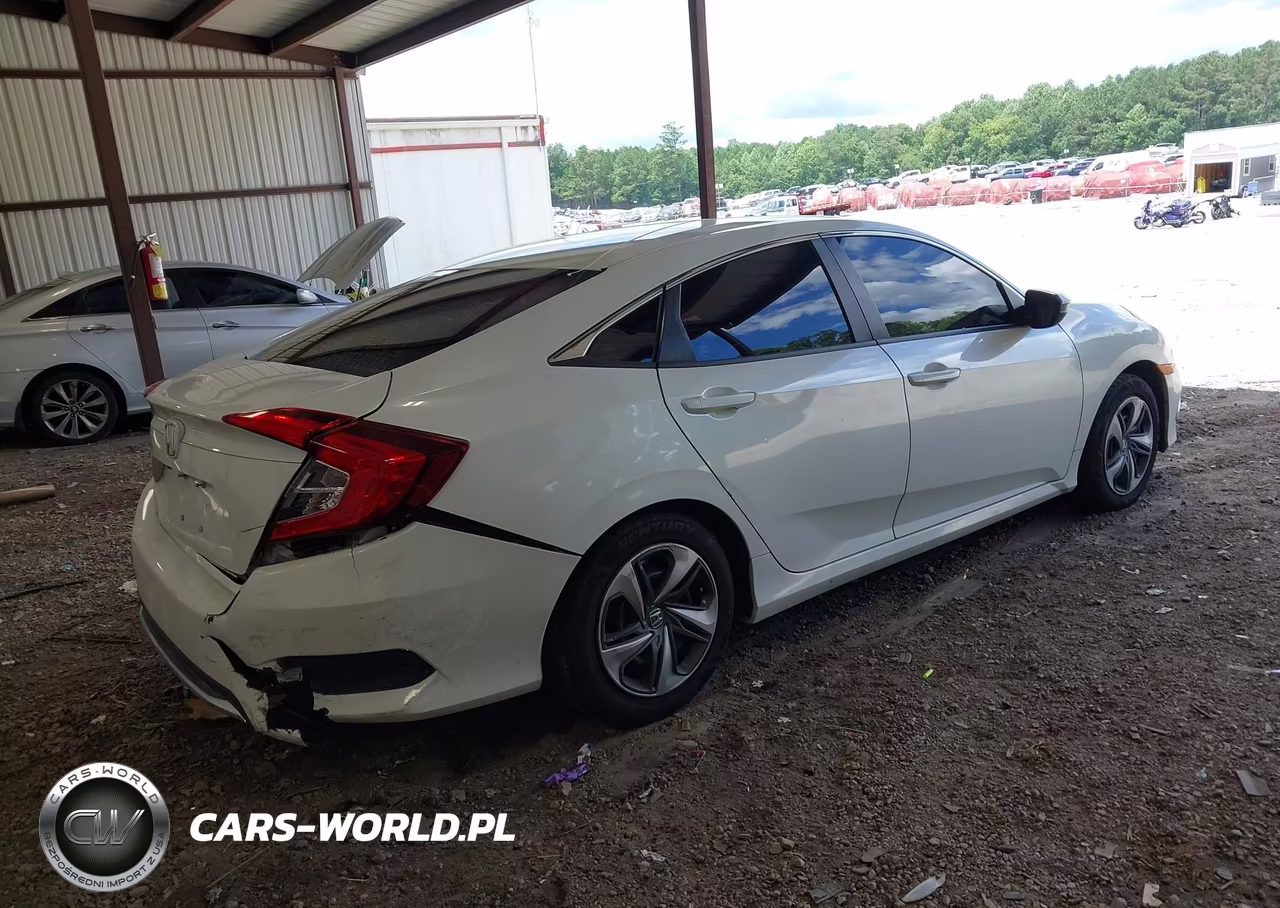 2020 Honda Civic Lx VIN:2HGFC2F6XLH562465 - 4
