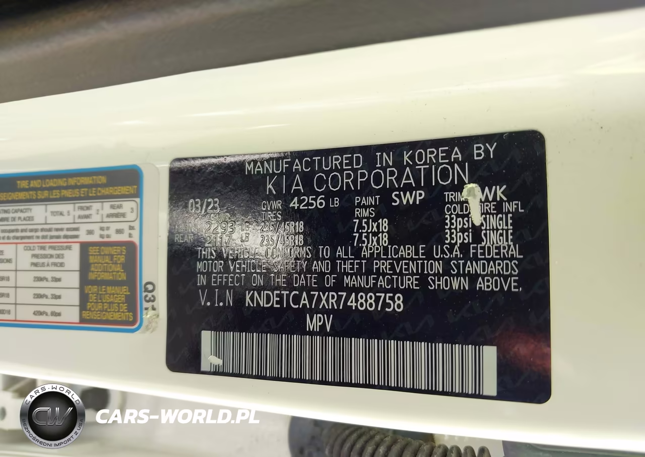 2024 Kia Seltos Sx Turbo VIN:KNDETCA7XR7488758 - 9