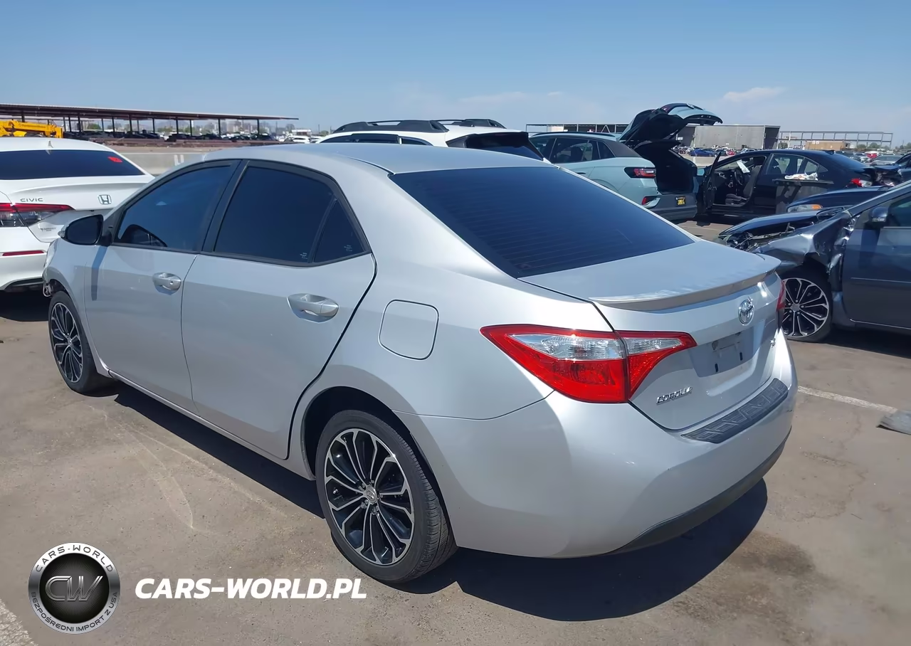 2014 Toyota Corolla S Plus VIN:5YFBURHEXEP101223 - 3