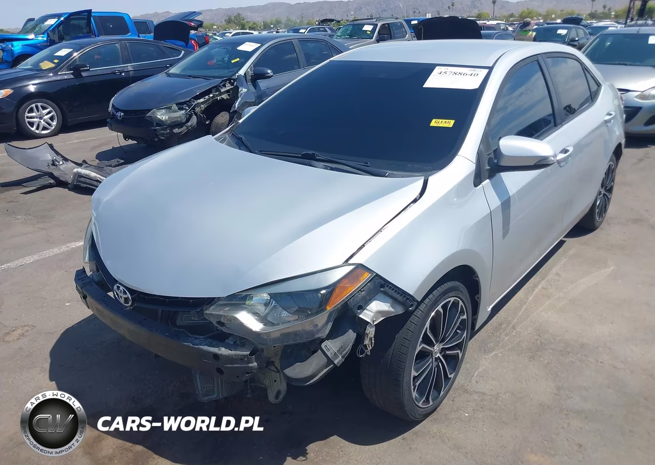 2014 Toyota Corolla S Plus VIN:5YFBURHEXEP101223 - 6