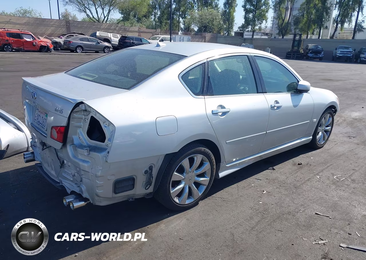 2007 Infiniti M45 VIN:JNKBY01E77M401915 - 4