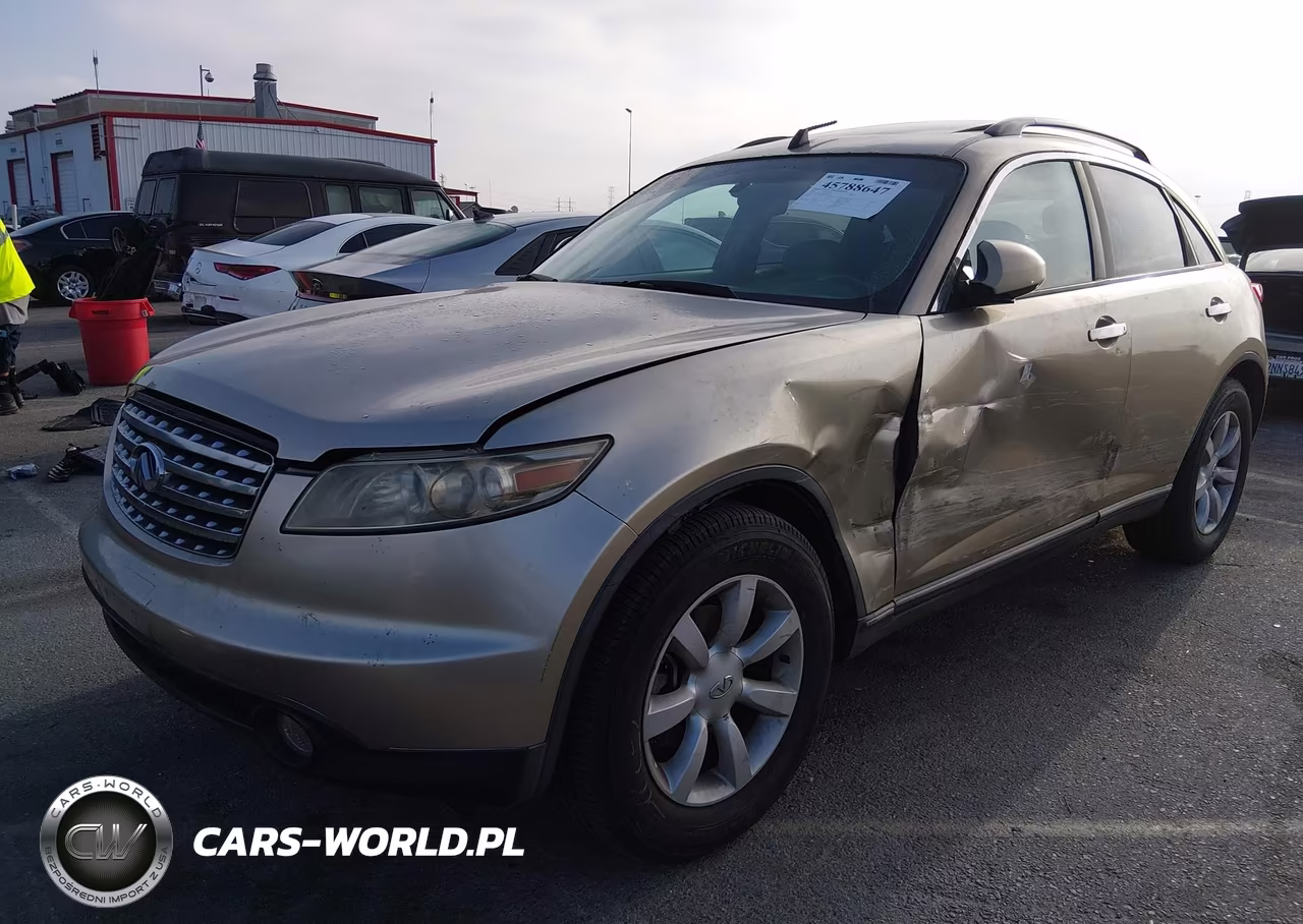 2004 Infiniti Fx35 VIN:JNRAS08U04X100179 - 2