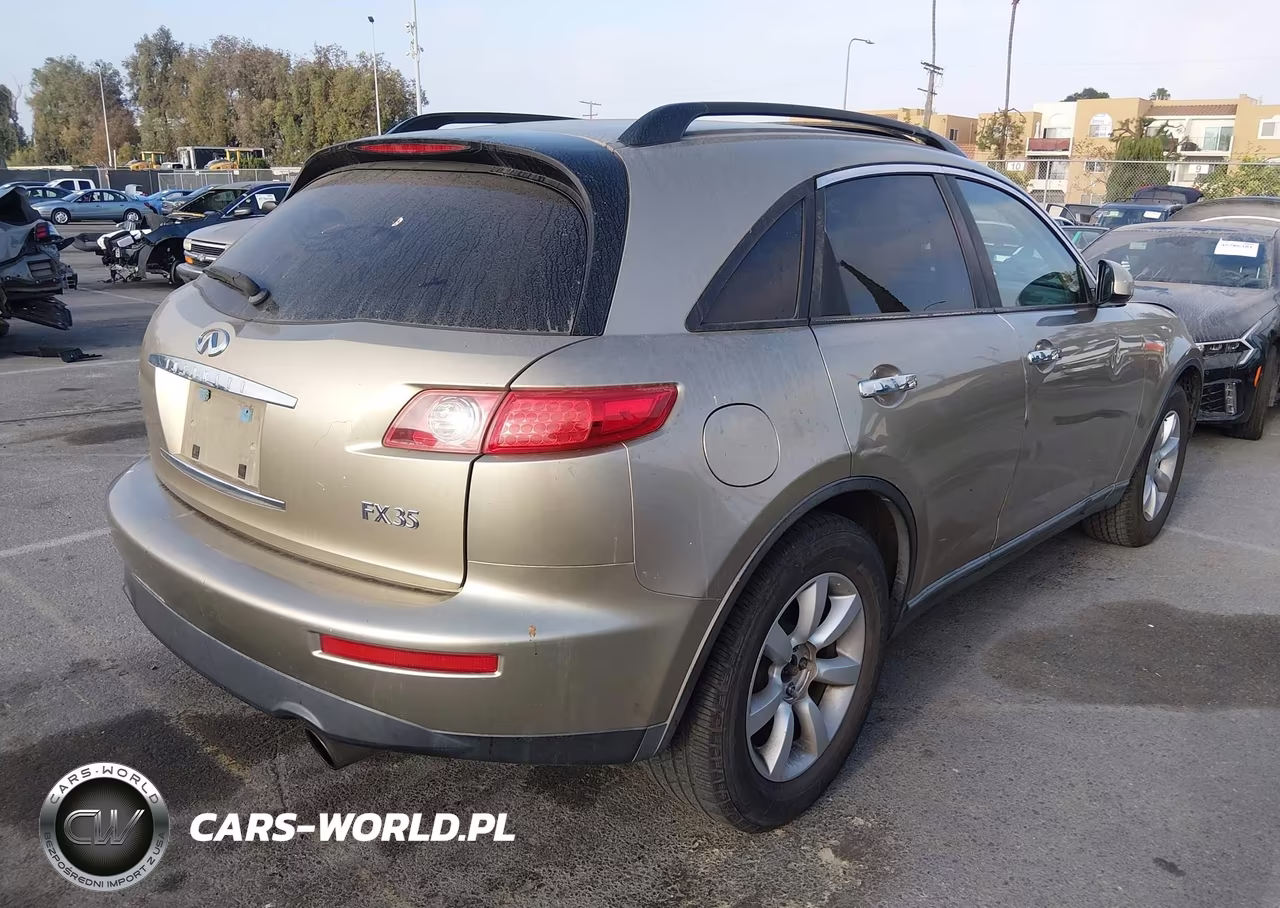 2004 Infiniti Fx35 VIN:JNRAS08U04X100179 - 4