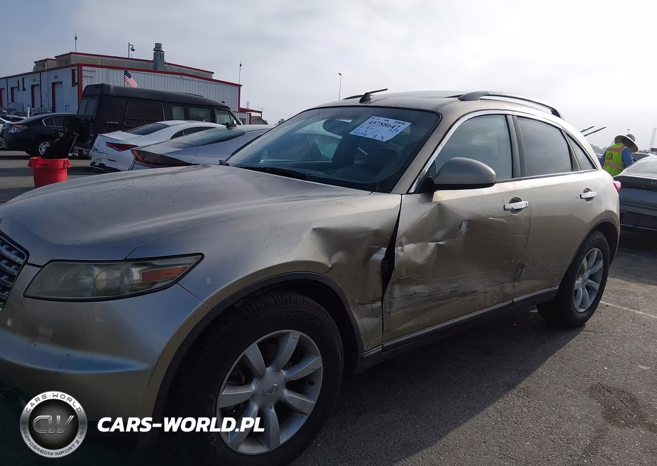 2004 Infiniti Fx35 VIN:JNRAS08U04X100179 - 6