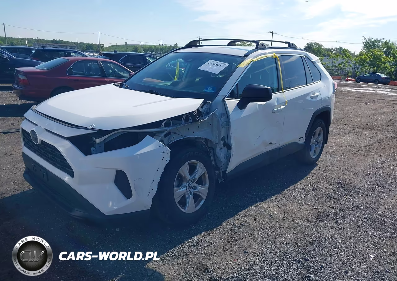 2020 Toyota Rav4 Hybrid Le VIN:2T3LWRFV0LW084534 - 2