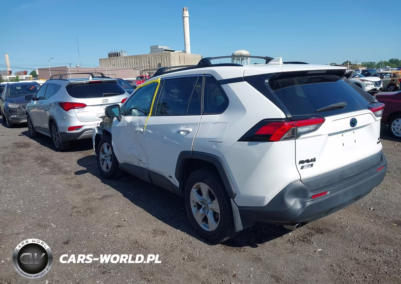 2020 Toyota Rav4 Hybrid Le VIN:2T3LWRFV0LW084534 - 3