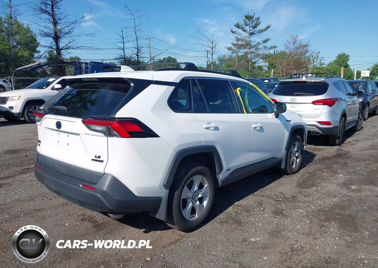 2020 Toyota Rav4 Hybrid Le VIN:2T3LWRFV0LW084534 - 4