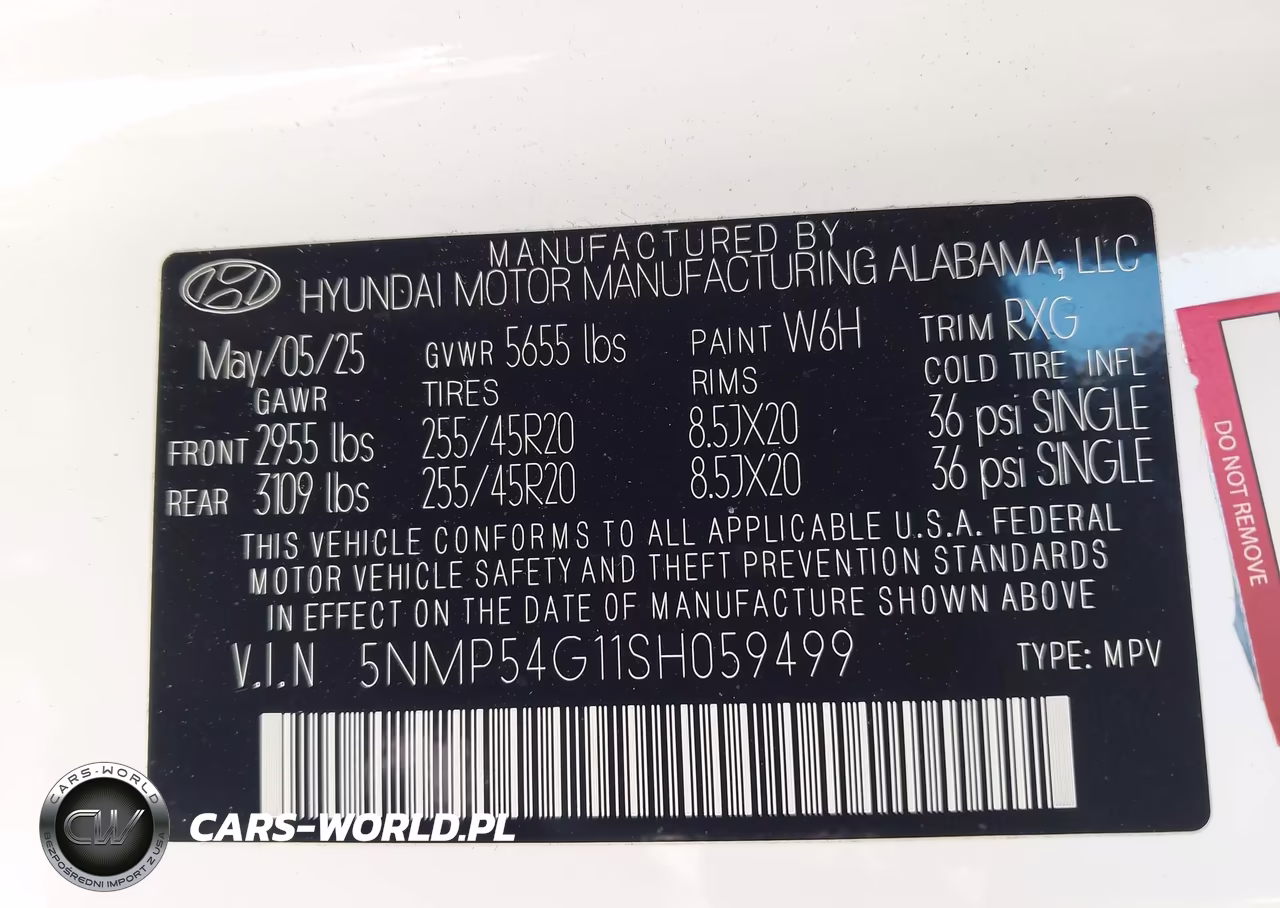 2025 Hyundai Santa Fe Hybrid Calligraphy VIN:5NMP54G11SH059499 - 9