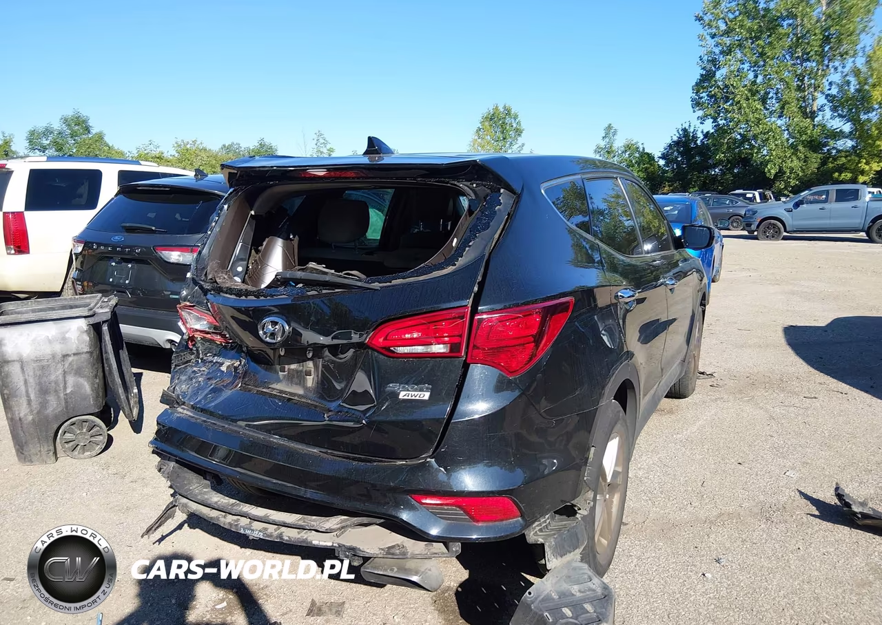 2017 Hyundai Santa Fe Sport 2.4L VIN:5NMZTDLB1HH046922 - 4