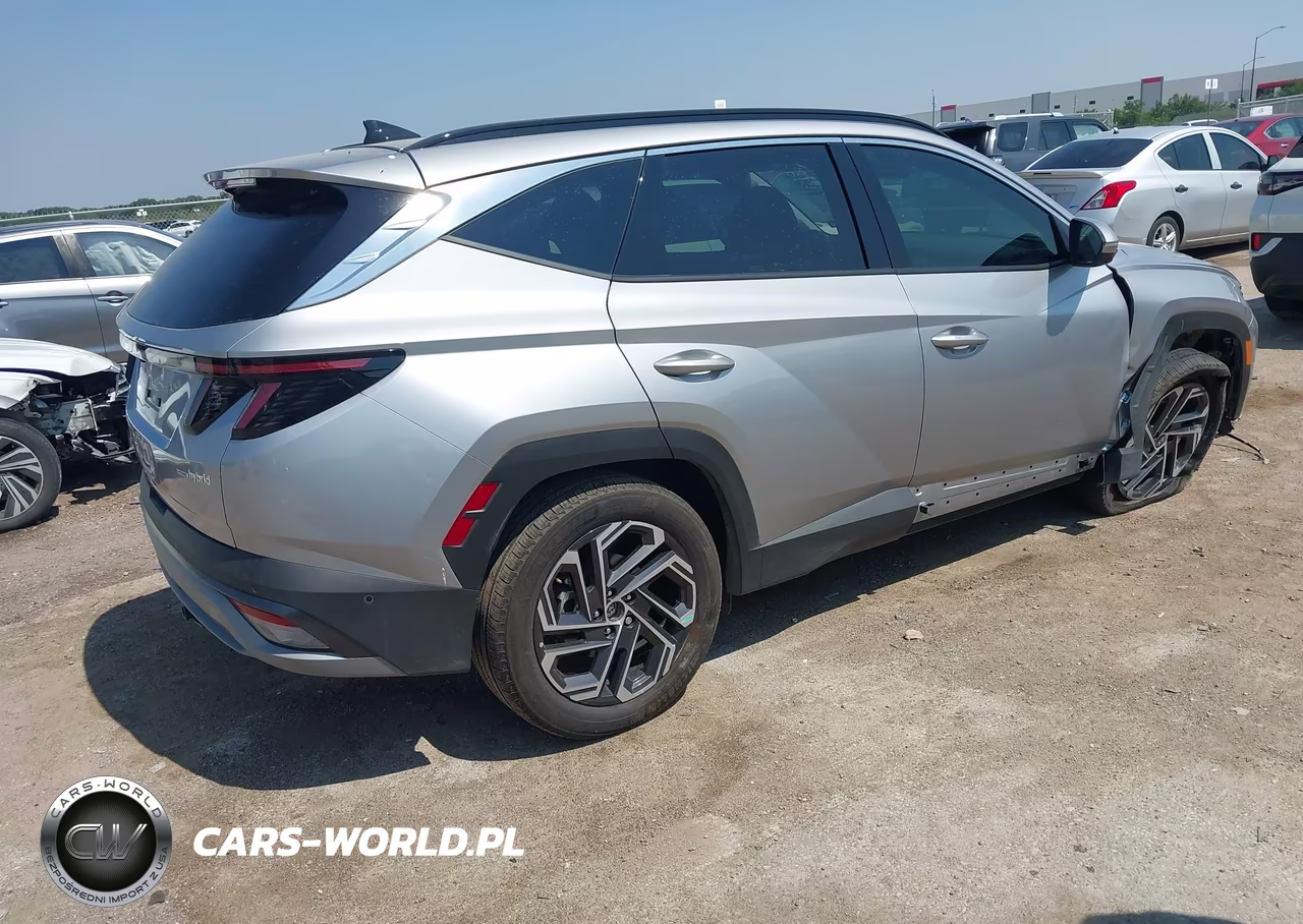 2025 Hyundai Tucson Hybrid Limited VIN:KM8JEDD15SU336377 - 4