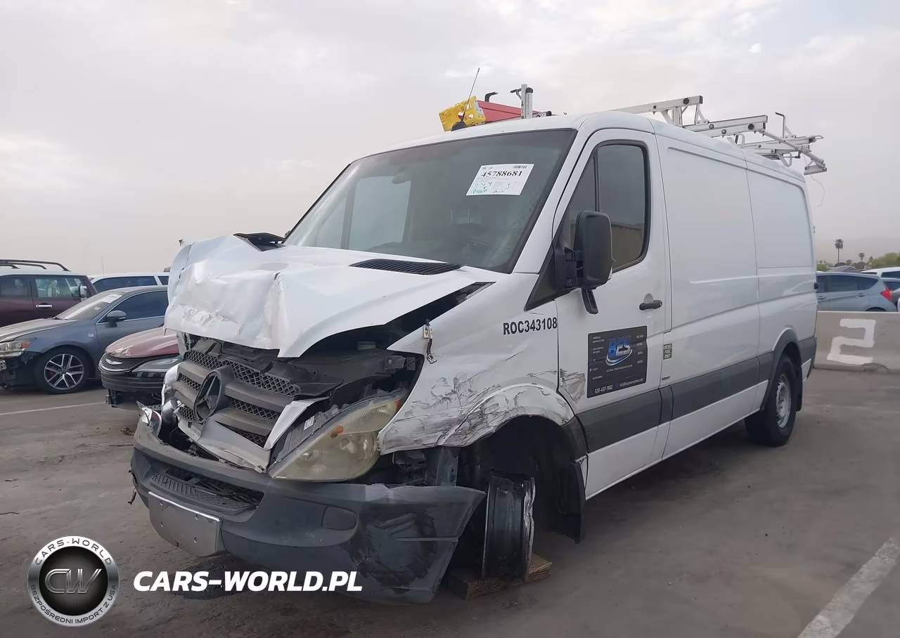 2013 Mercedes-Benz Sprinter 2500 Normal Roof VIN:WD3PE7CC5D5801993 - 2