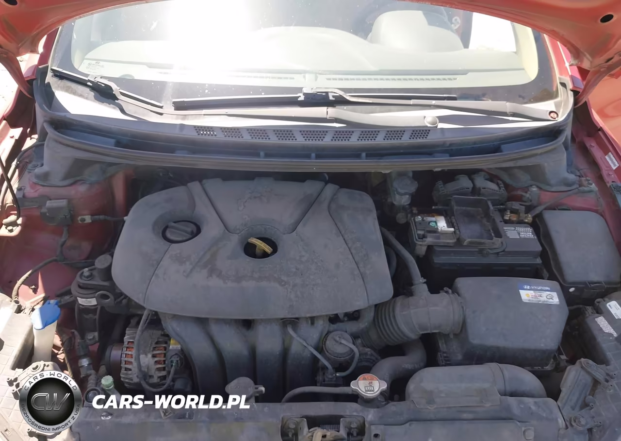 2012 Hyundai Elantra Gls (Ulsan Plant) VIN:KMHDH4AE2CU228456 - 10