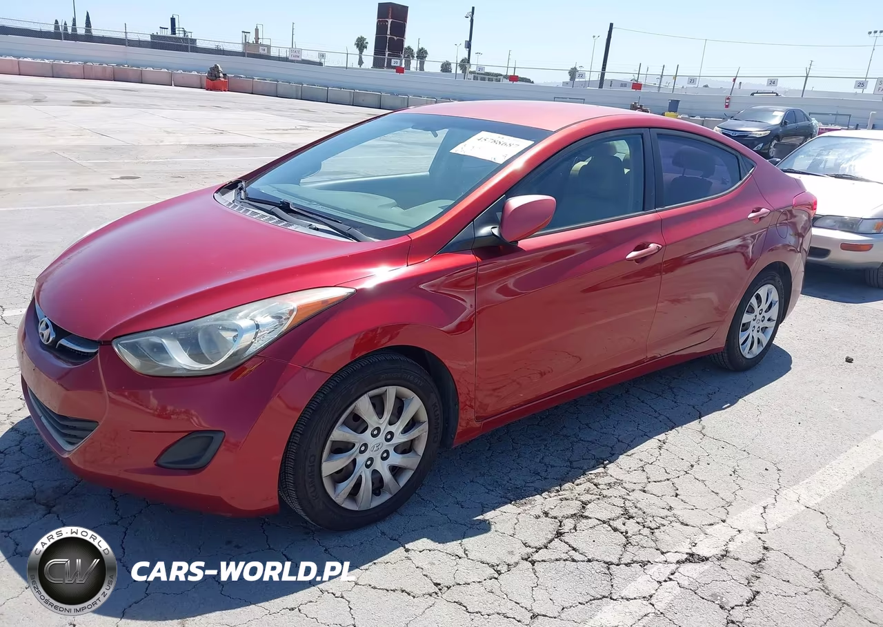 2012 Hyundai Elantra Gls (Ulsan Plant) VIN:KMHDH4AE2CU228456 - 2