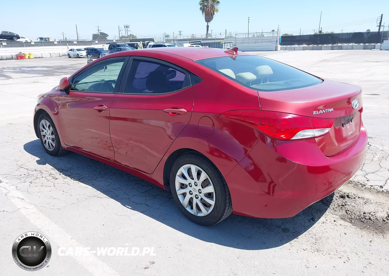 2012 Hyundai Elantra Gls (Ulsan Plant) VIN:KMHDH4AE2CU228456 - 3