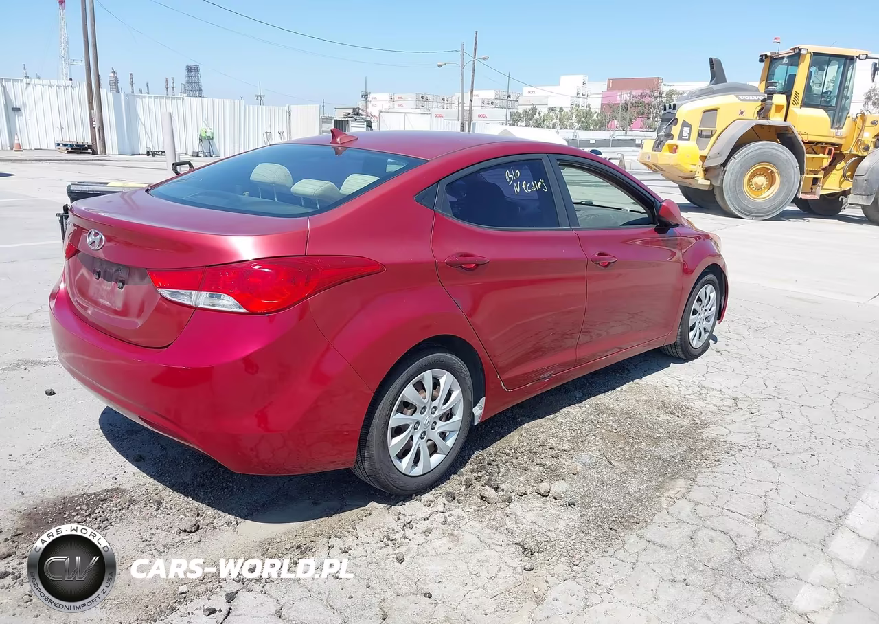 2012 Hyundai Elantra Gls (Ulsan Plant) VIN:KMHDH4AE2CU228456 - 4
