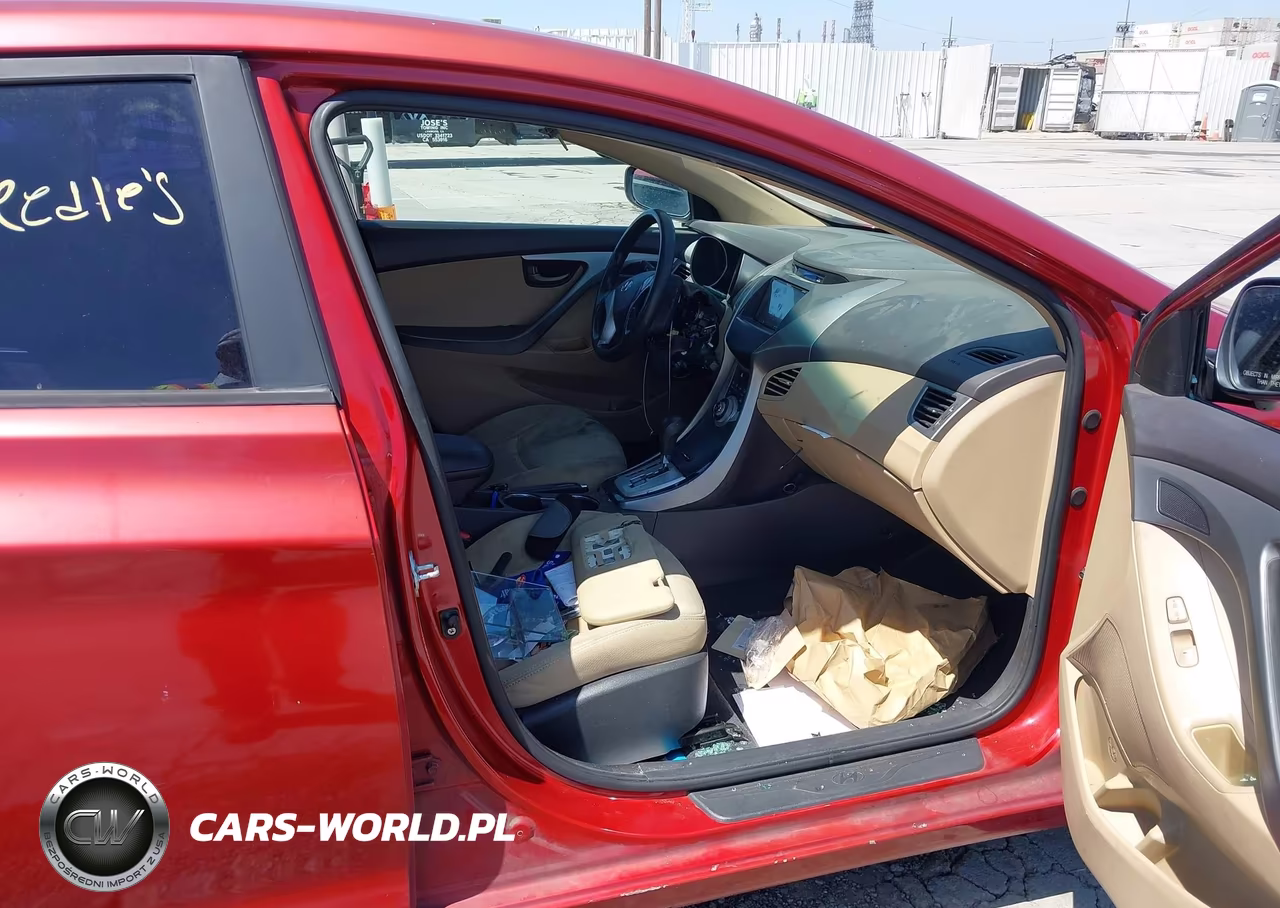 2012 Hyundai Elantra Gls (Ulsan Plant) VIN:KMHDH4AE2CU228456 - 5