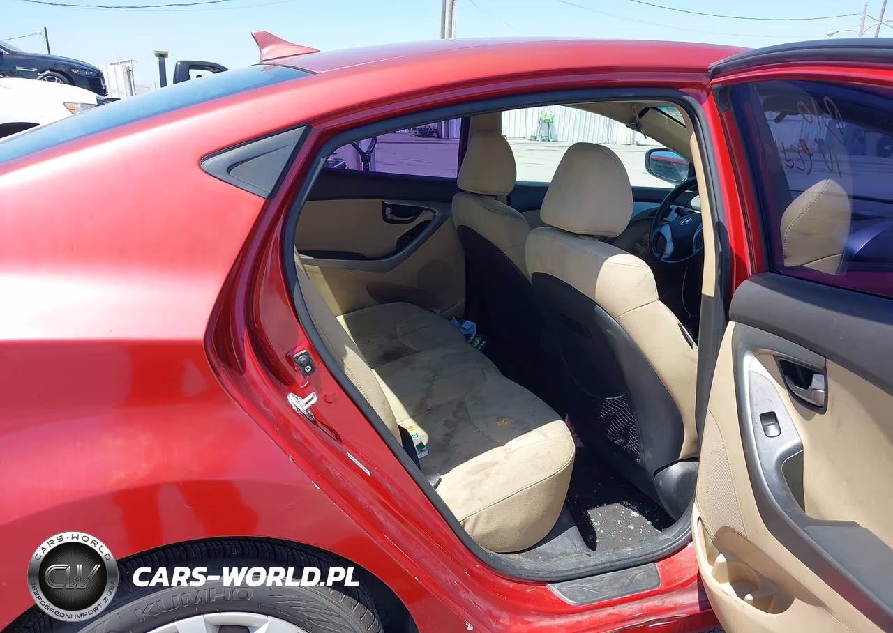 2012 Hyundai Elantra Gls (Ulsan Plant) VIN:KMHDH4AE2CU228456 - 8