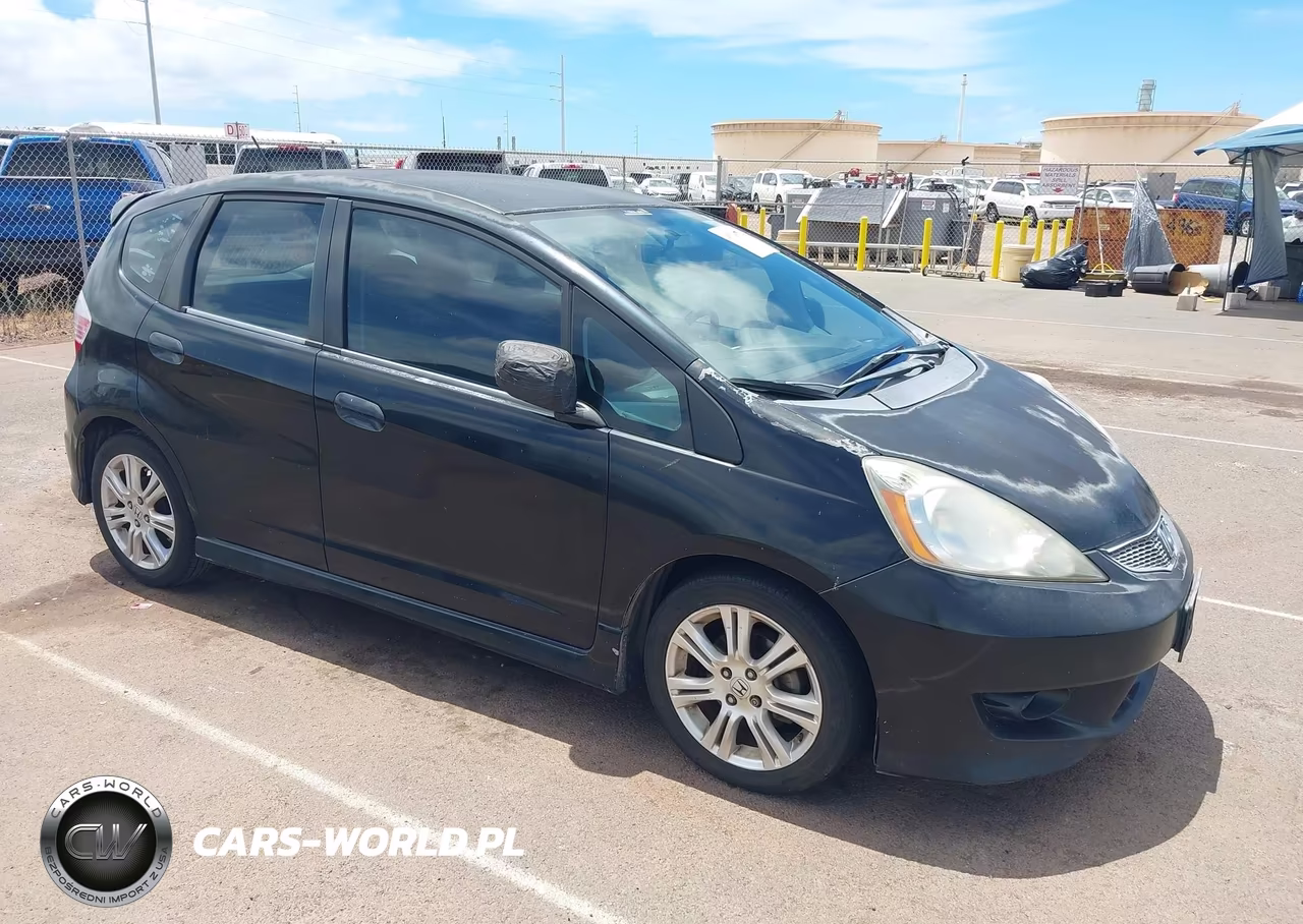 2009 Honda Fit Sport VIN:JHMGE88439S027666 - 1