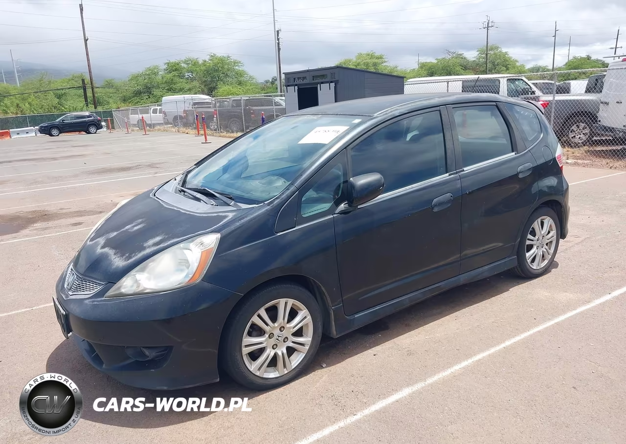 2009 Honda Fit Sport VIN:JHMGE88439S027666 - 2