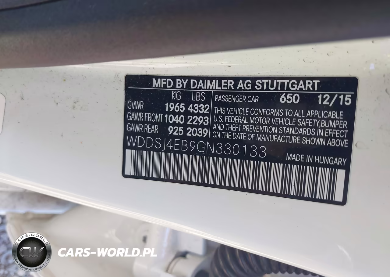 2016 Mercedes-Benz Cla 250 VIN:WDDSJ4EB9GN330133 - 9