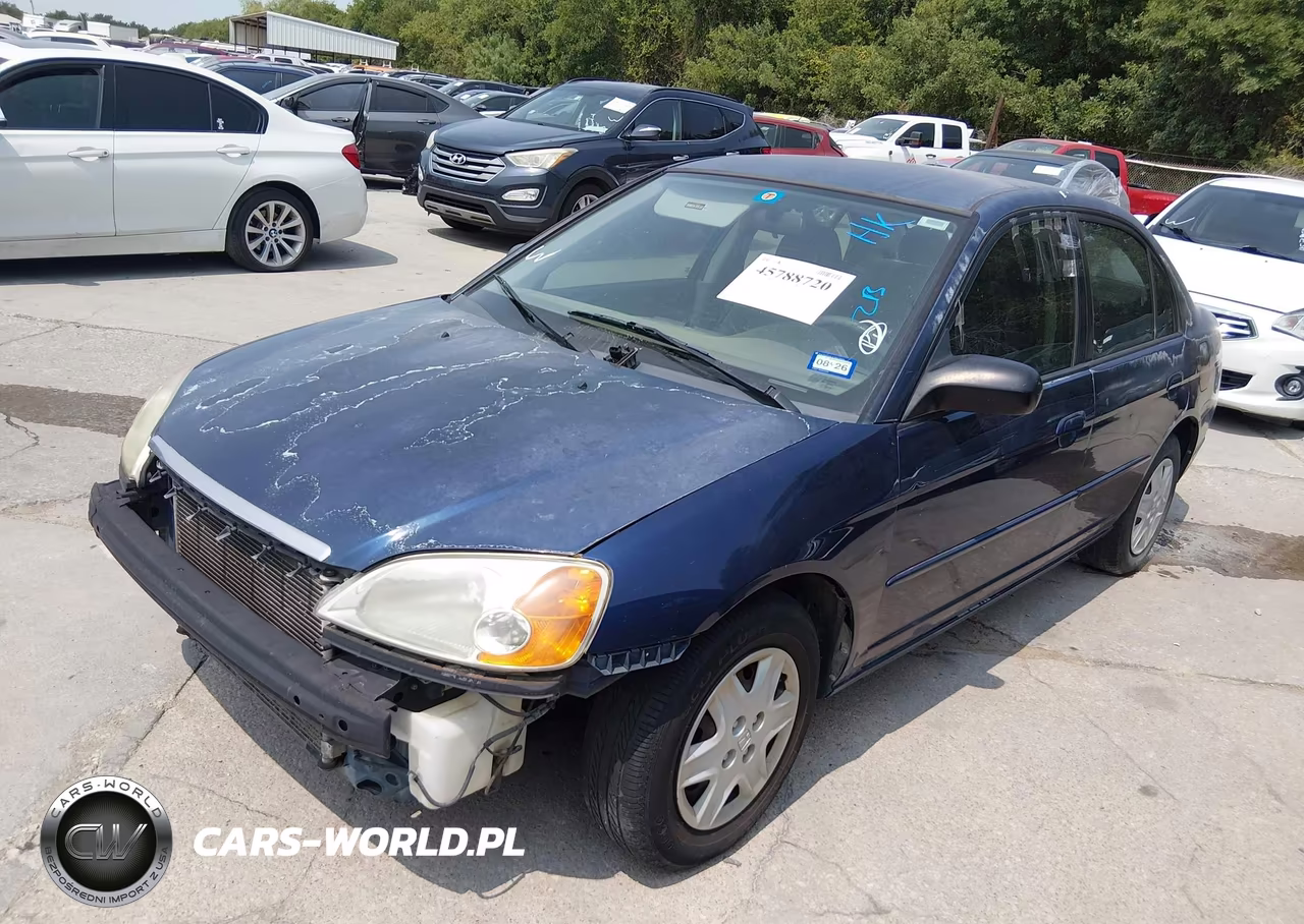 2003 Honda Civic Lx VIN:2HGES16533H556944 - 2