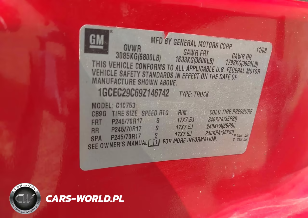 2009 Chevrolet Silverado 1500 Lt VIN:1GCEC29C69Z146742 - 9