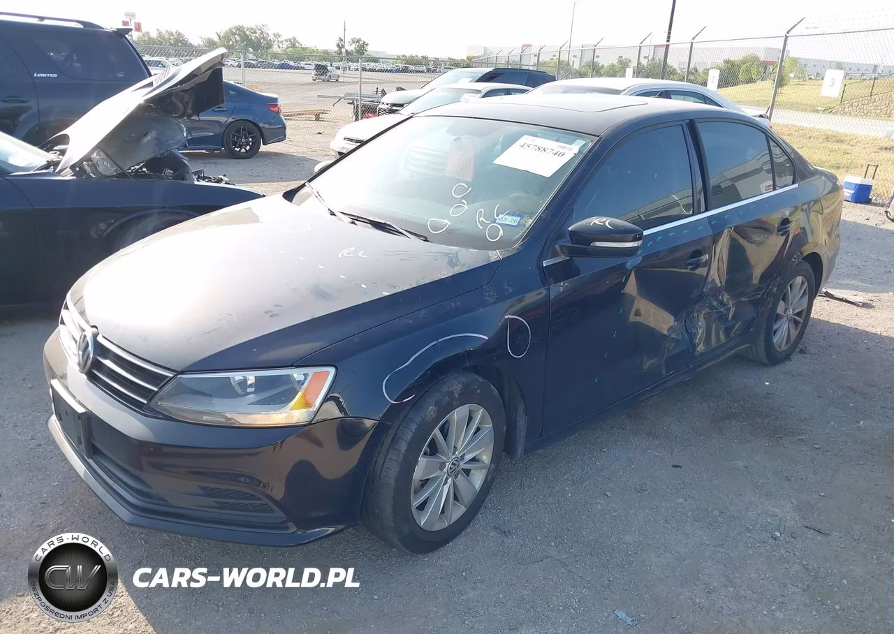 2015 Volkswagen Jetta 1.8T Se VIN:3VWD07AJXFM355407 - 2