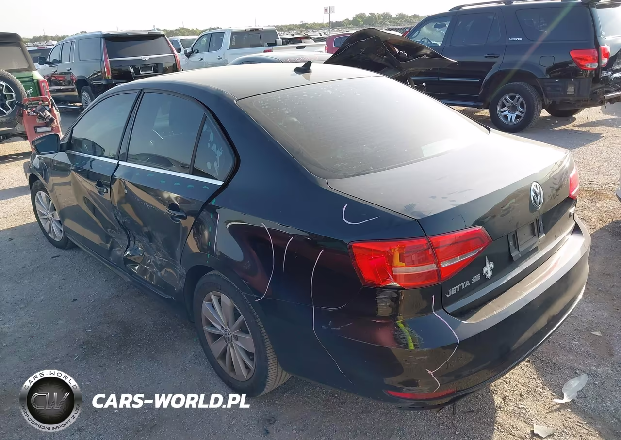 2015 Volkswagen Jetta 1.8T Se VIN:3VWD07AJXFM355407 - 3