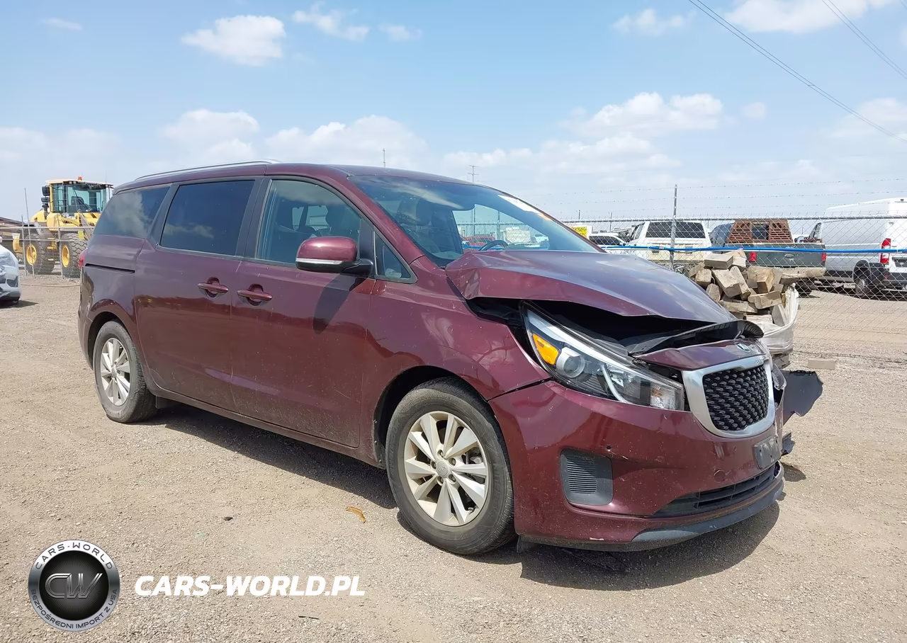 2017 Kia Sedona Lx VIN:KNDMB5C16H6319909 - 1