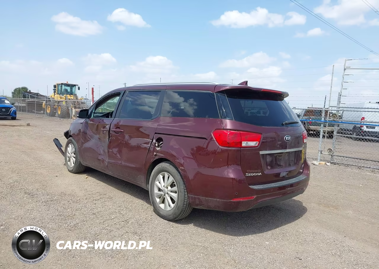 2017 Kia Sedona Lx VIN:KNDMB5C16H6319909 - 3